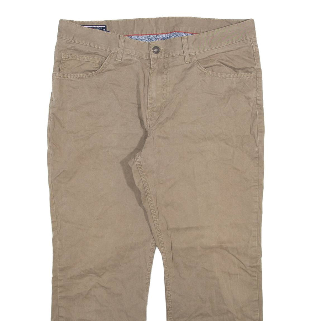 TOMMY HILFIGER Mens Trousers Grey Regular Straight W36 L26