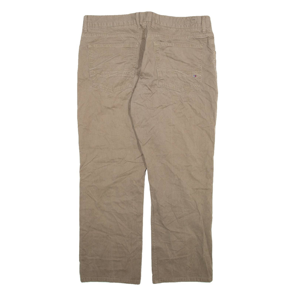 TOMMY HILFIGER Mens Trousers Grey Regular Straight W36 L26