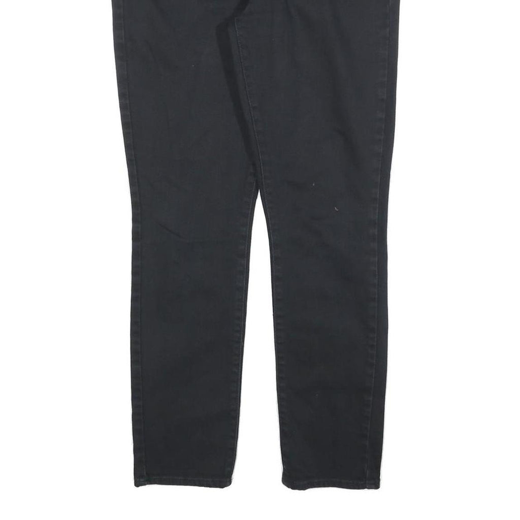 LEVI'S Womens Jeans Black Slim Skinny Denim W28 L26 Cotton Blend Zip Comfortable