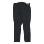 LEVI'S Womens Jeans Black Slim Skinny Denim W28 L26 Cotton Blend Zip Comfortable