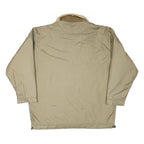 Mens Beige Lightweight Saltydog Half Zip Jacket 2XL Polyester Blend Plain