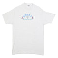 GUESS Womens White Cotton Blend Graphic T-Shirt One Size Short Sleeve Crew Neck