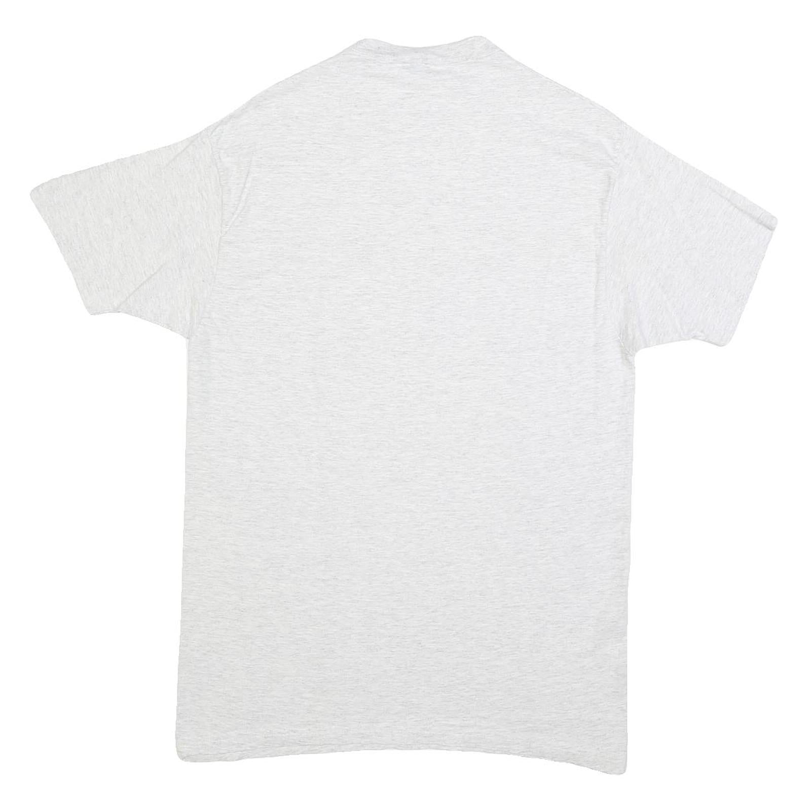 GUESS Womens White Cotton Blend Graphic T-Shirt One Size Short Sleeve Crew Neck