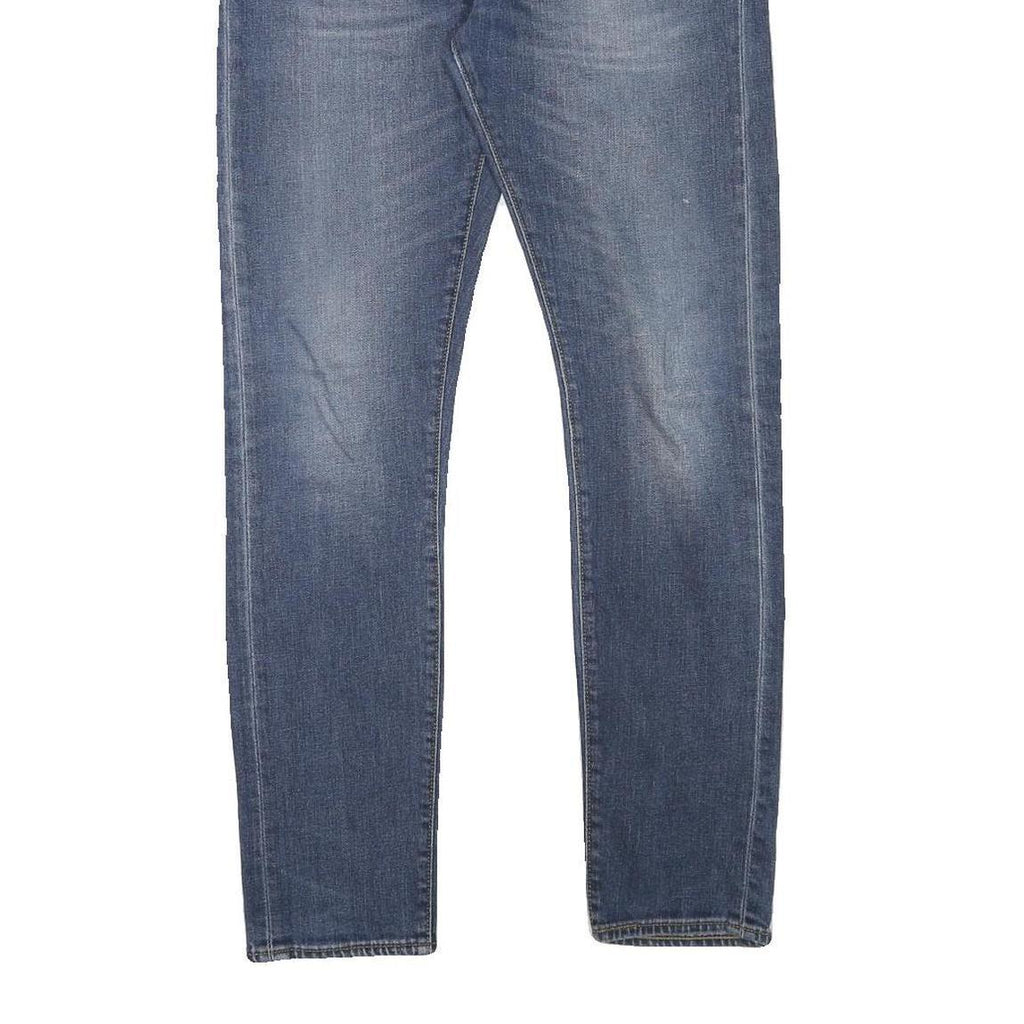 LEVI'S Mens Slim Blue Denim Classic Zip Jeans W31 L30 Stylish Comfortable