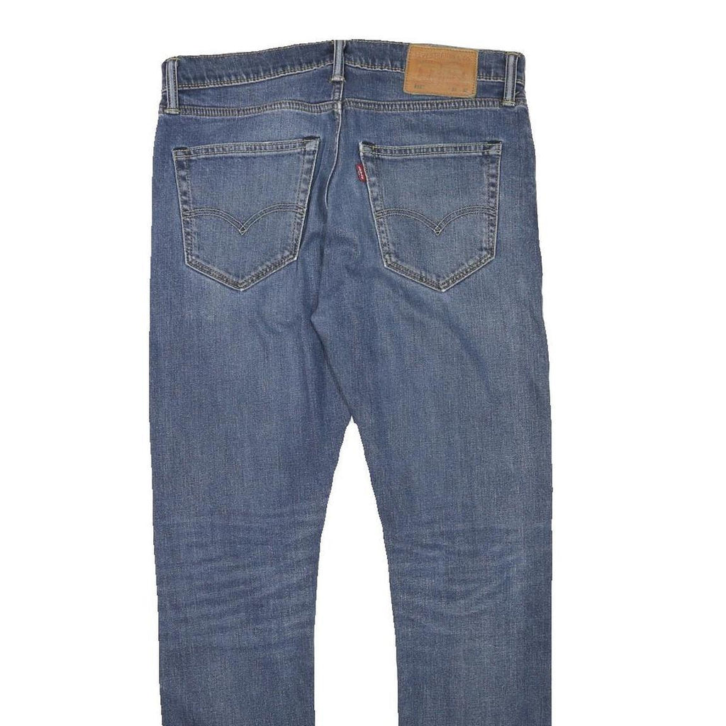 LEVI'S Mens Slim Blue Denim Classic Zip Jeans W31 L30 Stylish Comfortable