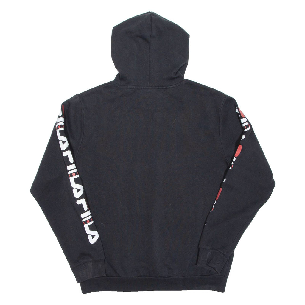 FILA Womens Black Hoodie M
