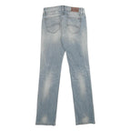 HILFIGER DENIM Womens Jeans Blue Slim Skinny Denim Light W24 L30 Casual Stylish