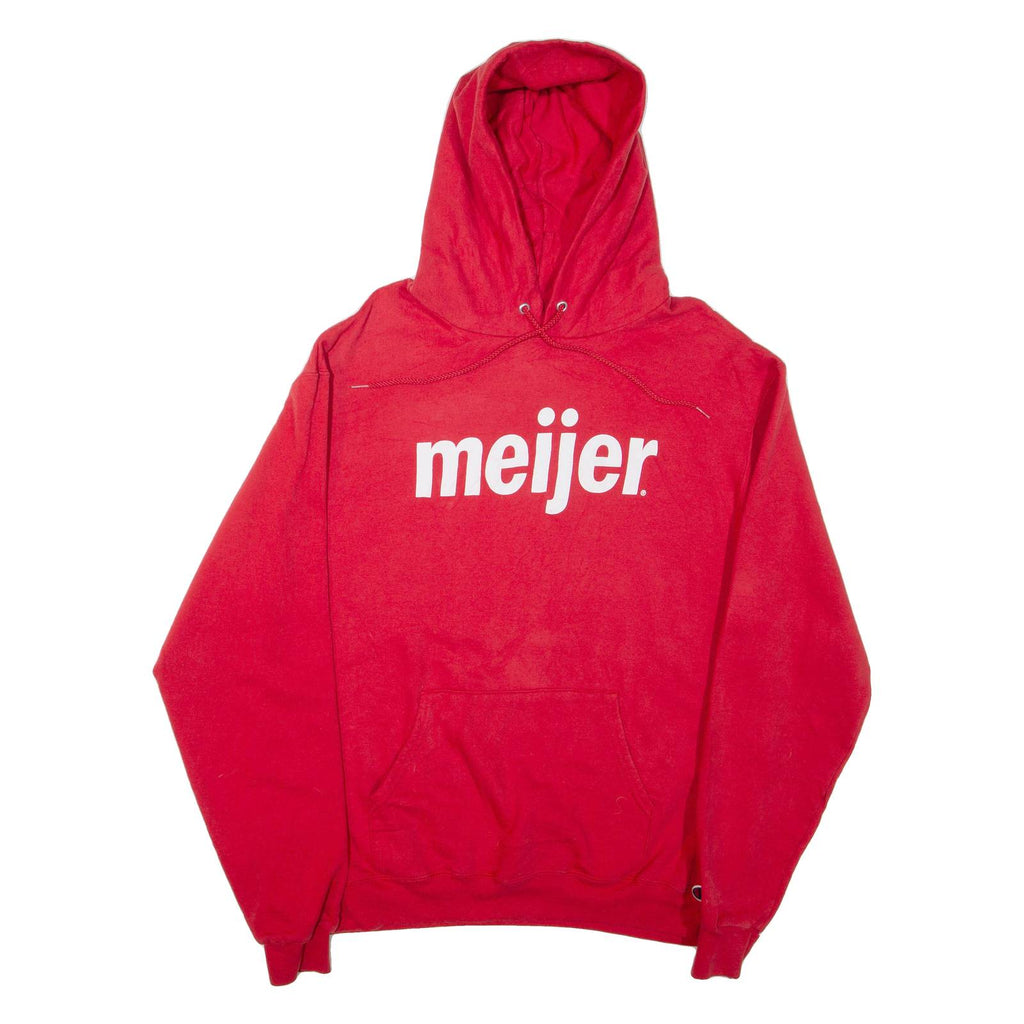 CHAMPION Meijer Mens Red Hoodie L