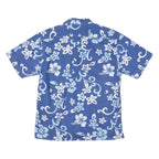 ONEYE Mens Shirt Blue Floral M