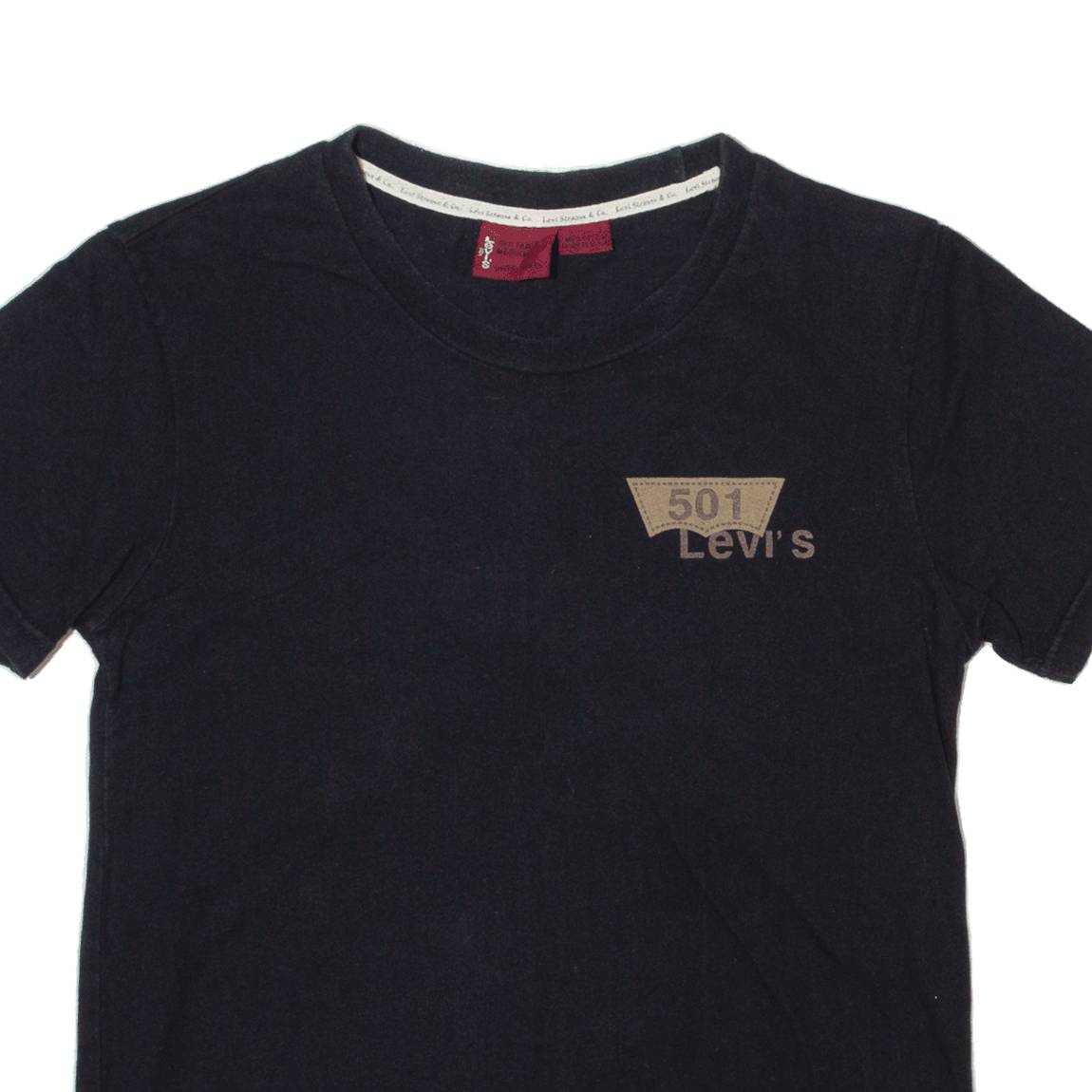 LEVI'S Boys T-Shirt Black M