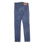 LEVI'S 510 Mens Slim Blue Denim Raw Jeans W27 L30 Classic Zip Closure