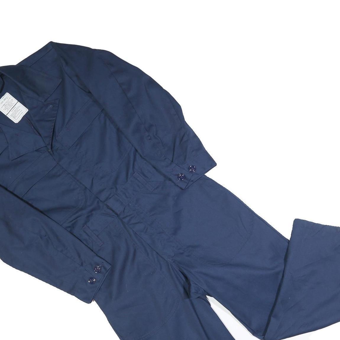 PROPPER INTERNATIONAL Mens Navy Blue Dungarees Regular Fit Cotton Blend XS W30