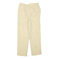 TALBOTS Womens Wool Cream Regular Fit Straight Leg Trousers W29 L26 Casual