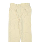 TALBOTS Womens Wool Cream Regular Fit Straight Leg Trousers W29 L26 Casual