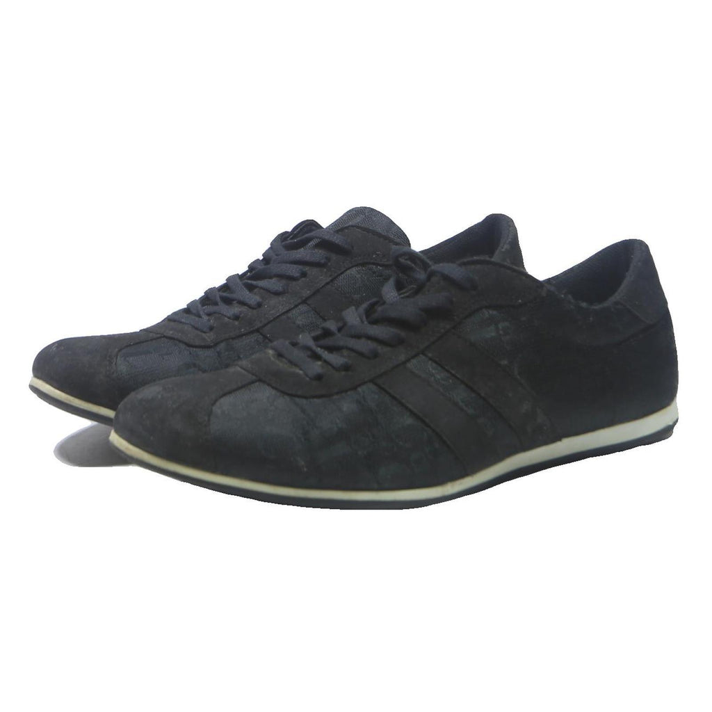 CONTETNER Mens Lace-Up Trainers Black Synthetic UK 9 Casual Everyday Footwear