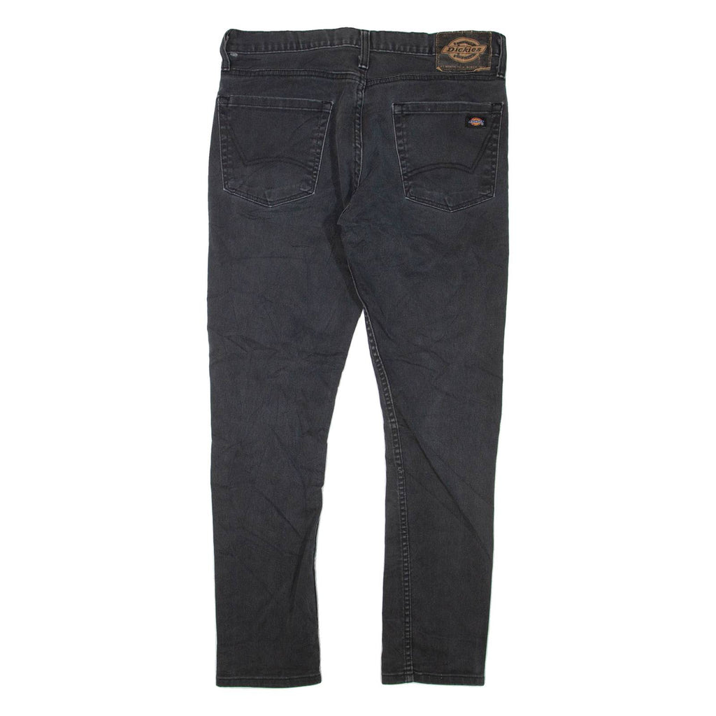 DICKIES Mens Jeans Grey Regular Skinny W32 L28