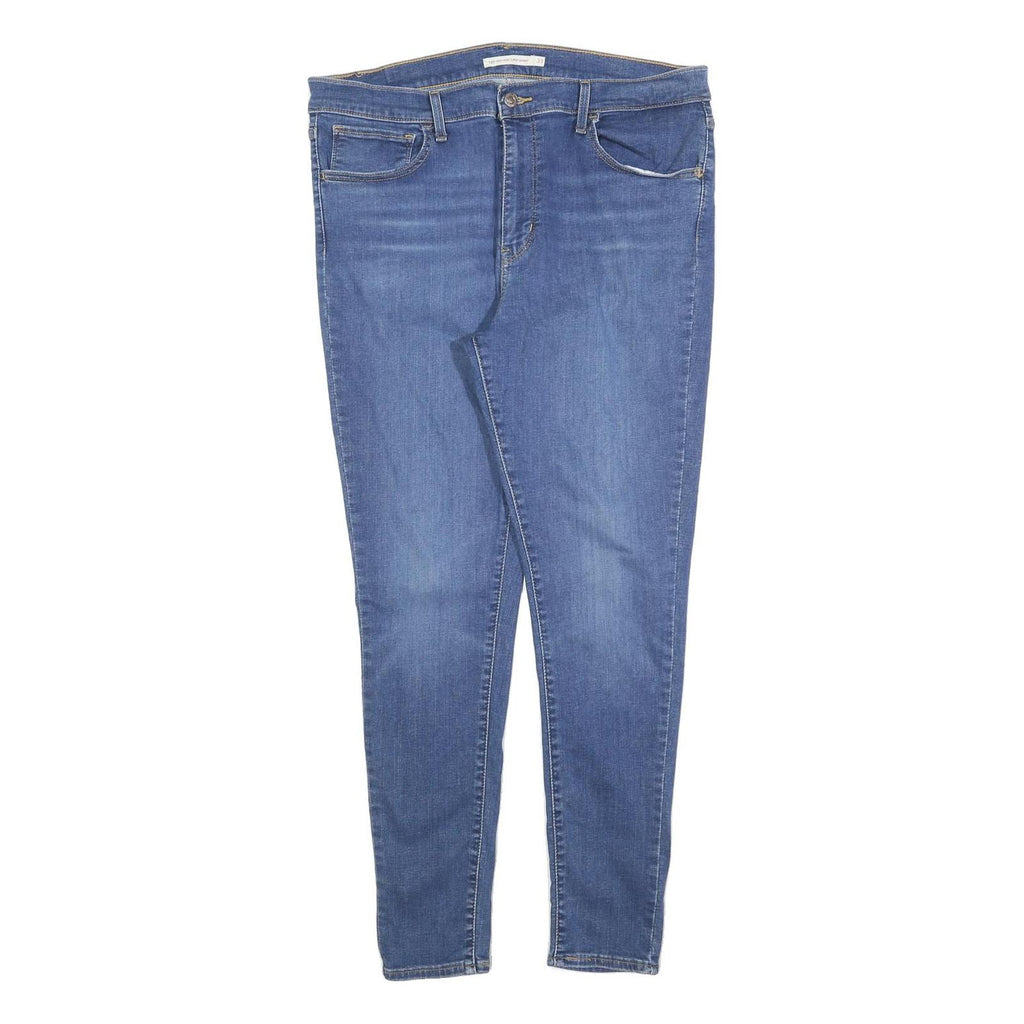 LEVI'S 720 Womens Slim Skinny Denim Medium W33 L30 Stretch Cotton Blend Zip