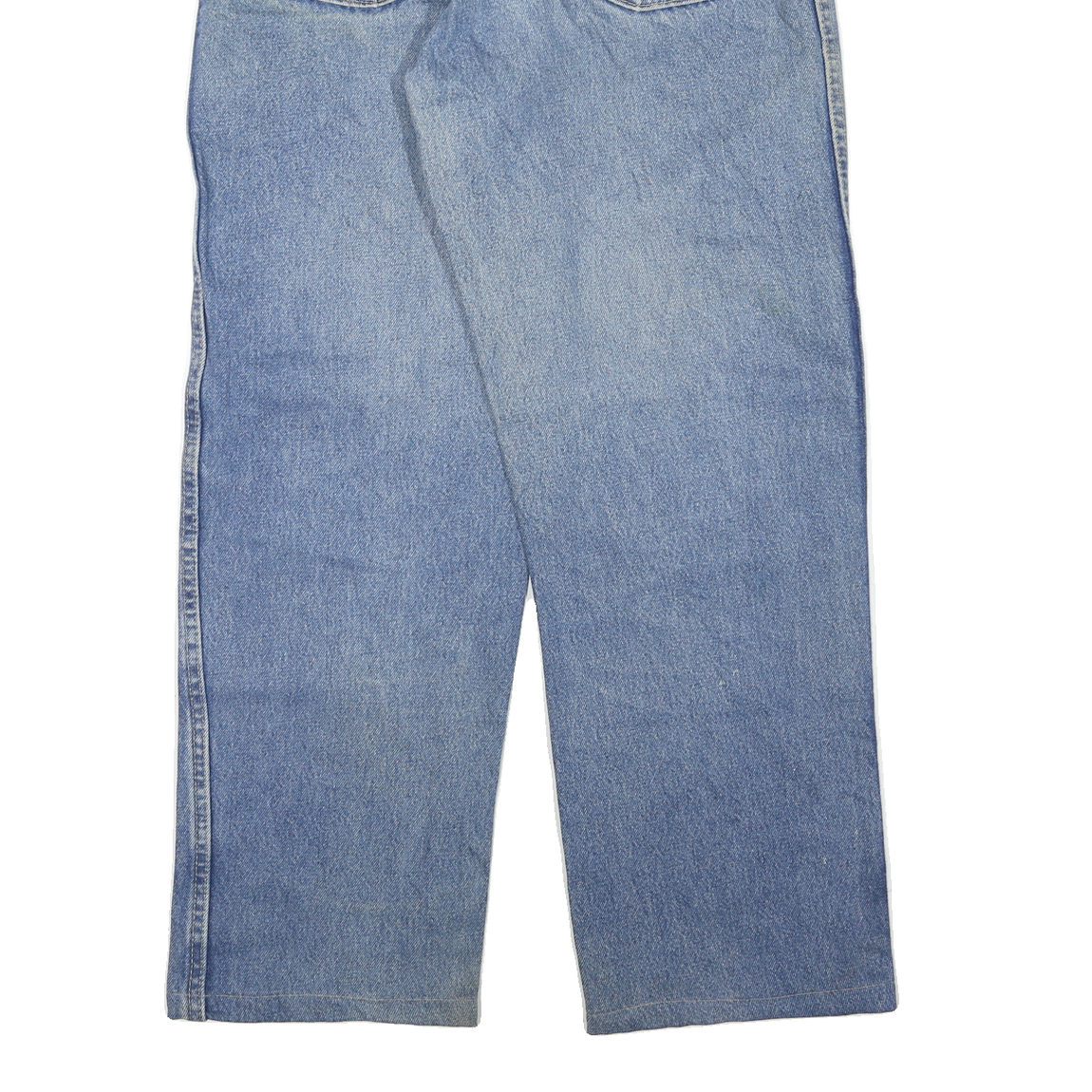 DICKIES Mens Regular Fit Blue Denim Jeans W32 L29 Cotton Blend Zip Casual