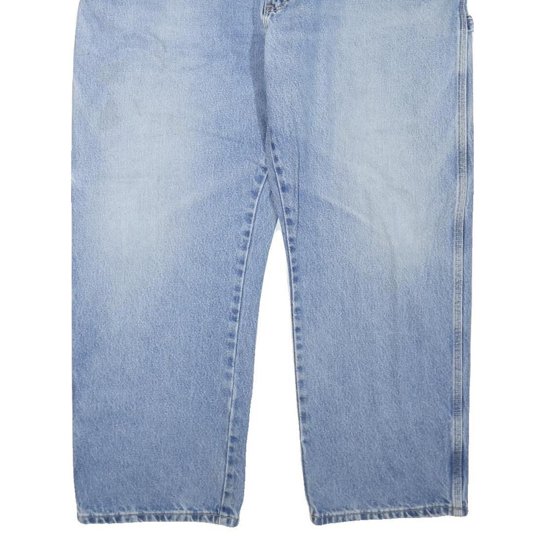 DICKIES Mens Jeans Blue Regular Loose Denim Medium W44 L29 Workwear Utility