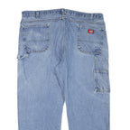DICKIES Mens Jeans Blue Regular Loose Denim Medium W44 L29 Workwear Utility