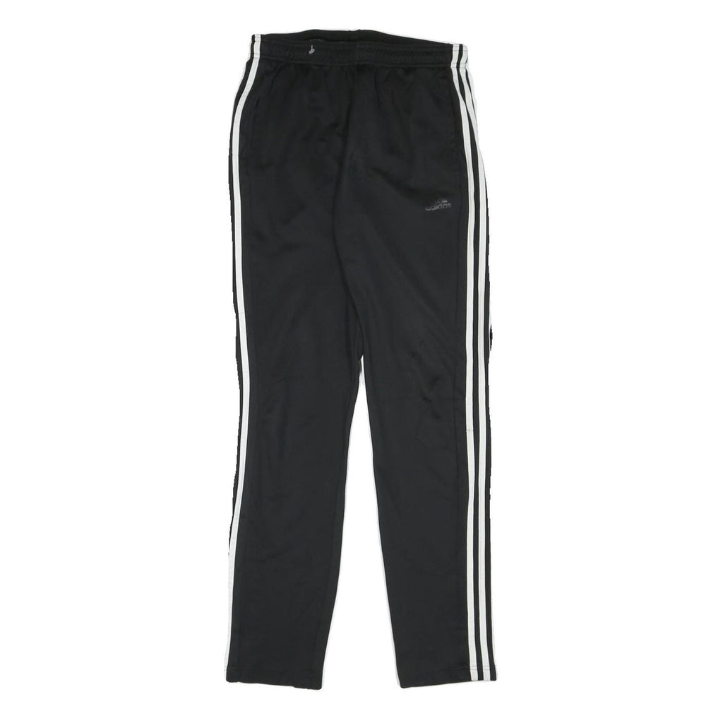 ADIDAS Mens Joggers Black & White Regular Tapered M W26 L29 Sportswear Track
