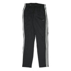 ADIDAS Mens Joggers Black & White Regular Tapered M W26 L29 Sportswear Track