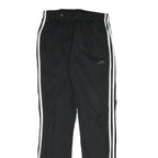ADIDAS Mens Joggers Black & White Regular Tapered M W26 L29 Sportswear Track