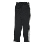 ADIDAS Mens Joggers Black & White Regular Tapered M W26 L29 Sportswear Track