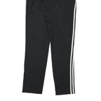 ADIDAS Mens Joggers Black & White Regular Tapered M W26 L29 Sportswear Track