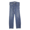 LEVI'S 501 Mens Jeans Blue Regular Straight Denim Raw W31 L32 Classic Button Fly