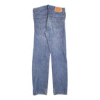 LEVI'S 501 Mens Jeans Blue Regular Straight Denim Raw W31 L32 Classic Button Fly