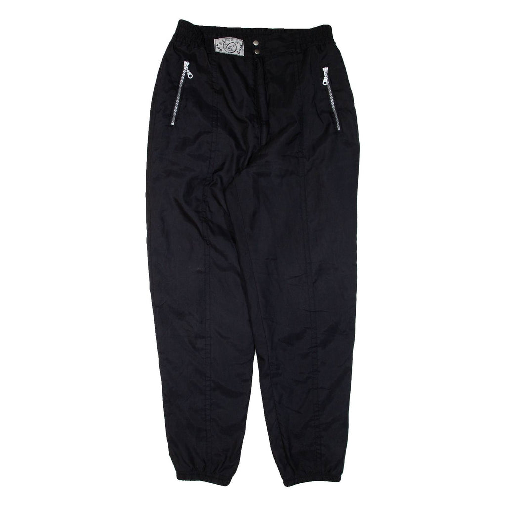 Insulated Womens Trousers Black Relaxed Tapered W29 L29