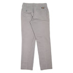 DICKIES Workwear Womens Trousers Grey Slim Tapered W28 L30