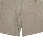 CARHARTT Mens Shorts Beige Casual Cotton Blend 3XL W40 Workwear Utility