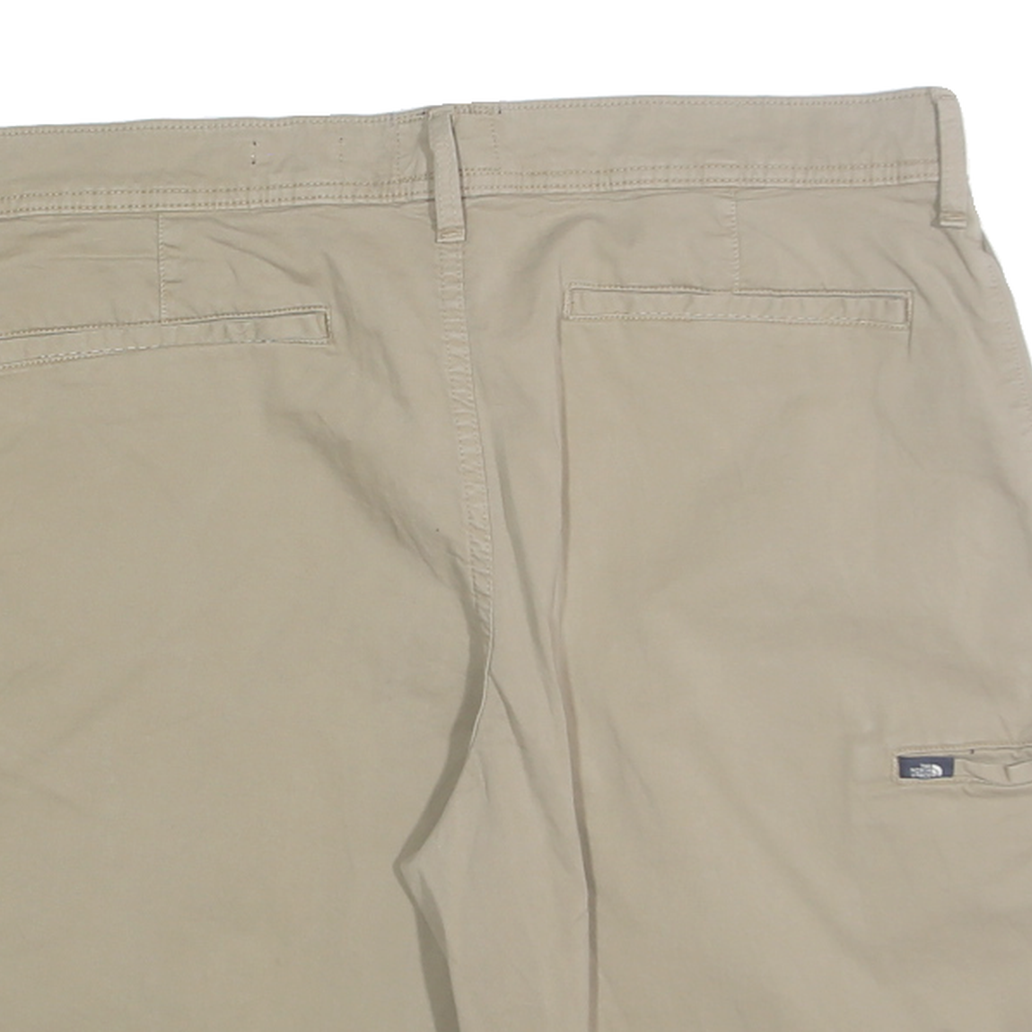 THE NORTH FACE Mens Shorts Beige Casual Plain XL W38 Lightweight Cotton Blend