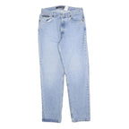 DKNY Womens Jeans Blue Regular Straight Denim Light W30 L32 Zip Cotton Blend