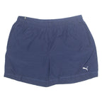 PUMA Mesh Lined Mens Sports Shorts Blue 2XL W37