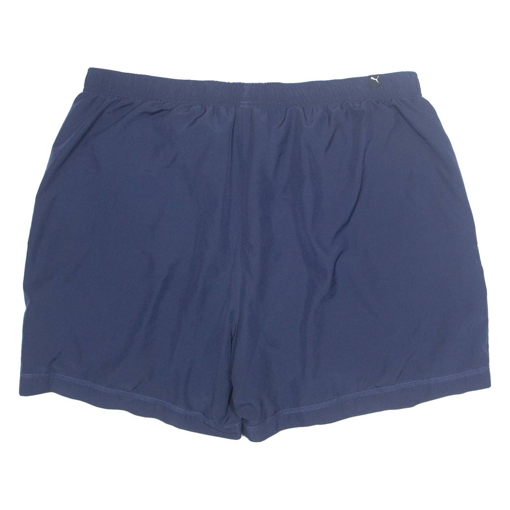 PUMA Mesh Lined Mens Sports Shorts Blue 2XL W37