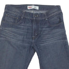 LEVI'S Womens Shorts Blue Denim L W32 505 Straight Fit Casual Style