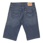 LEVI'S Womens Shorts Blue Denim L W32 505 Straight Fit Casual Style