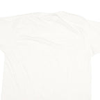 TOMMY HILFIGER Mens White XL Classic T-Shirt Short Sleeve Crew Neck Logo Print