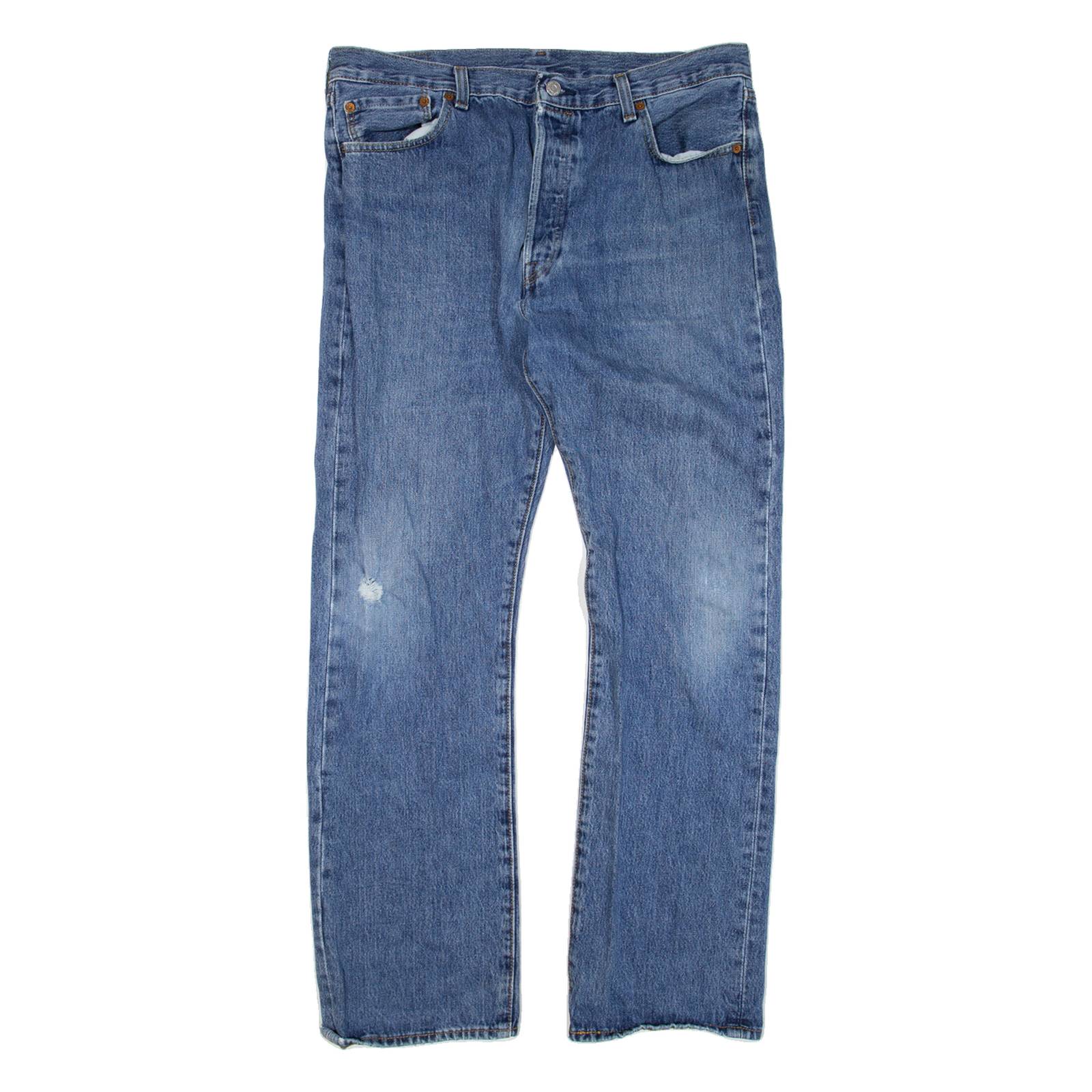 LEVI'S 501 BIG E Jeans Mens Blue Regular Straight W36 L32