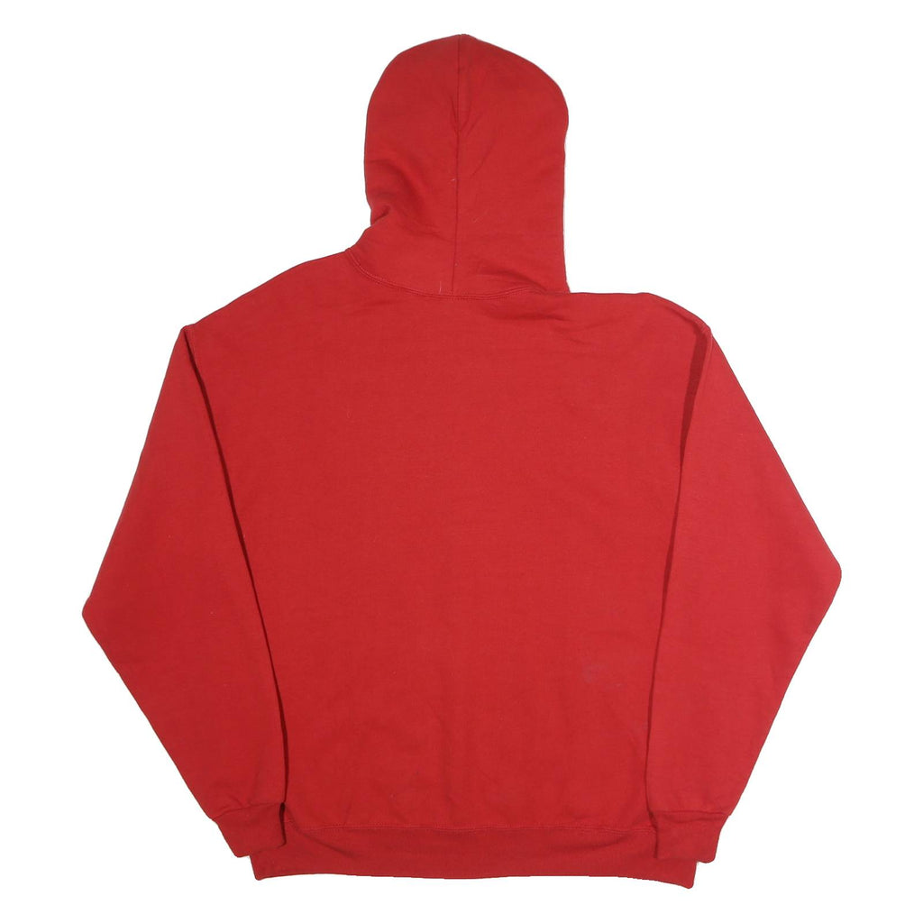 JERZEES Mens Red St. Lude West Central Eagles Hoodie XL Eagle Print