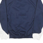 NIKE Mens Navy & White Marist Basketball Zip Up Polyester Blend Jacket L