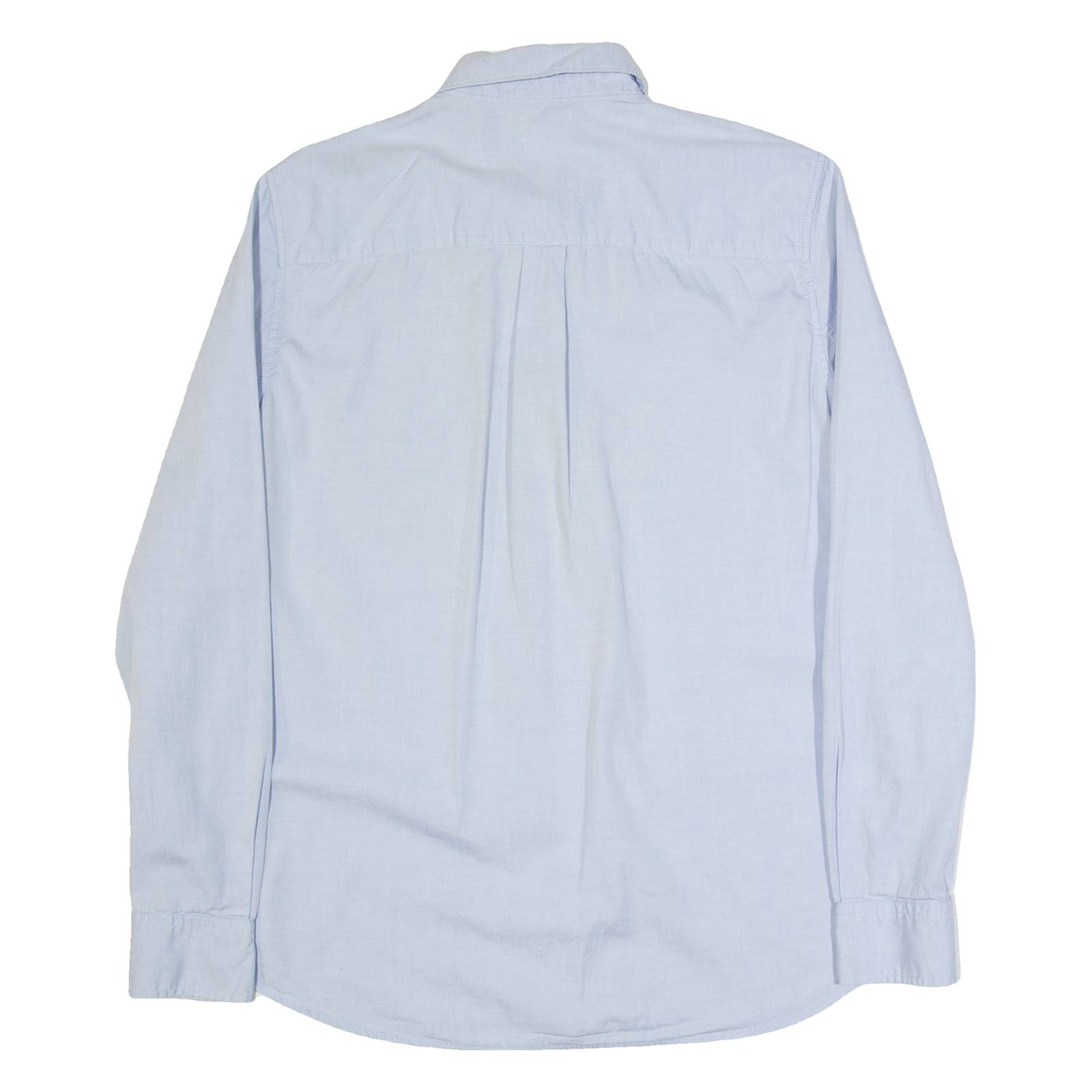 GAP Womens Shirt Blue Striped Long Sleeve M