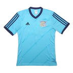 ADIDAS Mens Blue FC Wädenswil Football Shirt S Short Sleeve V-Neck Gasparoli 15
