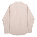 NAUTICA Mens Beige Classic Fit XL Cotton Shirt Long Sleeve Button Collar