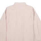 NAUTICA Mens Beige Classic Fit XL Cotton Shirt Long Sleeve Button Collar