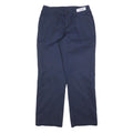 RED KAP Womens Cotton Blend Navy Regular Straight Leg Trousers W30 L30 Workwear