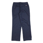 RED KAP Womens Cotton Blend Navy Regular Straight Leg Trousers W30 L30 Workwear